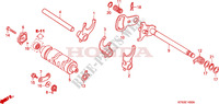 GEARSHIFT DRUM для Honda CRF 230 F 2011