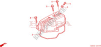 CYLINDER HEAD COVER(XR125 L3) для Honda XR 125 L Electric start 2003