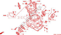 CYLINDER   HEAD (CR125R2,3) для Honda CR 125 R 2002
