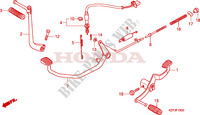 KICK STARTER ARM   BRAKE PEDAL   GEAR LEVER для Honda INNOVA 125 2011