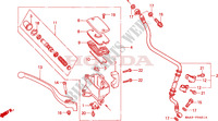 FRONT BRAKE MASTER CYLINDER (VT1100CV/CW/C2) для Honda VT 1100 SHADOW C2 1998