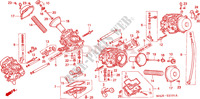 CARBURETOR (COMPONENT PARTS) для Honda ST 1100 ABS 2001