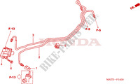 BRAKE CONTROL VALVE для Honda CBR 1100 SUPER BLACKBIRD 2005