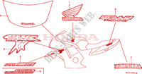STRIPE/MARK (X/Y/1/2/3/4) для Honda CBR 1100 SUPER BLACKBIRD 2001