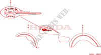 STICKERS для Honda SHADOW VT 750 2001