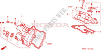 CYLINDER HEAD COVER для Honda VTR 1000 FIRE STORM E 2003