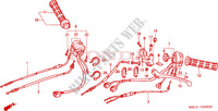 LEVER   SWITCH   CABLE для Honda DEAUVILLE 650 34HP 1998