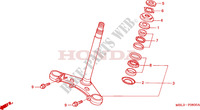STEERING DAMPER для Honda DEAUVILLE 650 2001