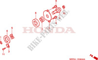 OIL PUMP для Honda XR 650 Kumamoto factory 2003