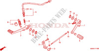 BRAKE PEDAL для Honda CBR 600 34HP 2000