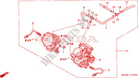 CARBURETOR (ASSY.) для Honda TRANSALP 650 34HP 2003