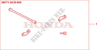 HANDLEBAR BRIDGE для Honda TRANSALP 650 2002