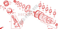 CRANKSHAFT для Honda CB 1100 X11 2000