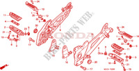 FOOTREST для Honda CB 1100 X11 2001