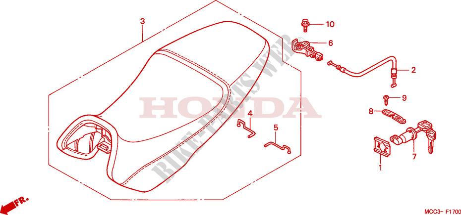 SEAT для Honda CB 1100 X11 2000