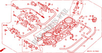 THROTTLE BODY (ASSY.) (VT R1000SPY/1) для Honda VTR 1000 SP1 2001