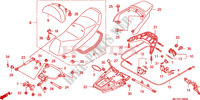 SEAT для Honda SILVER WING 600 ABS 2008