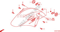 FRONT FENDER для Honda VFR 800 VTEC ABS 2008
