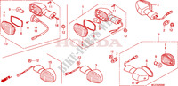 INDICATOR (E/ED/EK/F/G/H/KO) для Honda CB 900 F HORNET 2006