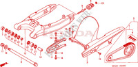 SWINGARM для Honda CB 900 F HORNET 2005