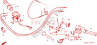 LEVER - SWITCH - CABLE Frame 600 honda-motorcycle CBR 2006 F__0300