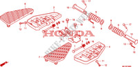 FOOTREST для Honda 700 DN01 2010
