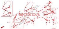 FRONT COWL для Honda 700 DN01 2010