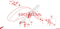 FRONT FENDER для Honda 700 DN01 EASY RIDER 2008
