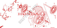 FRONT WHEEL для Honda 700 DN01 EASY RIDER 2008