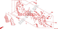 LEFT FRONT BRAKE CALIPER для Honda 700 DN01 2010