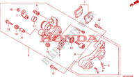 PARKING BRAKE CALIPER для Honda 700 DN01 EASY RIDER 2008