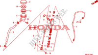 REAR BRAKE MASTER CYLINDER для Honda 700 DN01 2010