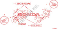 STICKERS для Honda 700 DN01 EASY RIDER 2008