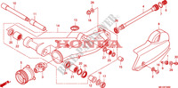 SWING ARM для Honda 700 DN01 2009
