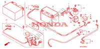 BATTERY для Honda CB 1300 BI COULEUR 2004