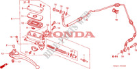 CLUTCH MASTER CYLINDER для Honda CB 1300 BI COULEUR 2003