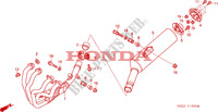 EXHAUST MUFFLER для Honda CB 1300 BI COULEUR 2005