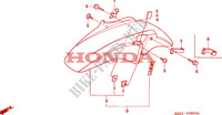 FRONT FENDER для Honda CB 1300 BI COULEUR 2005