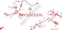 PEDAL для Honda CB 1300 BI COULEUR 2004