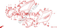 SIDE COVERS (CB1300/A/S/SA ) для Honda CB 1300 ABS FAIRING 2005