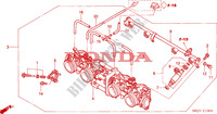 THROTTLE BODY (ASSY.) для Honda CB 1300 2003