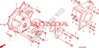 LEFT CRANKCASE COVER для Honda CB 1300 S FAIRING 2007