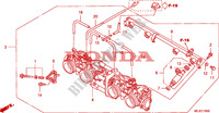 THROTTLE BODY (ASSY.) для Honda CB 1300 S FAIRING 2007
