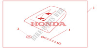SEAT COWL  *NH1* для Honda CBR 1000 RR FIREBLADE 2004