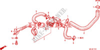 AIR INJECTION CONTROL VALVE для Honda CBR 600 RR GRAY ORANGE 2011