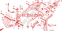EXHAUST MUFFLER для Honda CBR 600 RR ABS GRIS ORANGE 2011