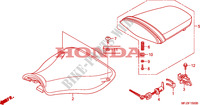 SEAT для Honda CBR 600 RR ABS WHITE 2009