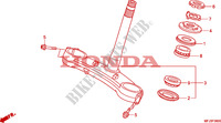 STEERING DAMPER для Honda CBR 600 RR GRIS ORANGE 2011
