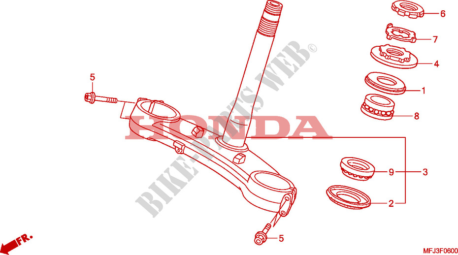 STEERING DAMPER для Honda CBR 600 RR ABS 2010