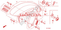 FRONT FENDER для Honda CBR 1000 RR FIREBLADE PRETO 2010